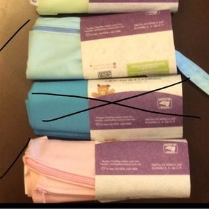 Wet-bag for diapers pink and light blue available